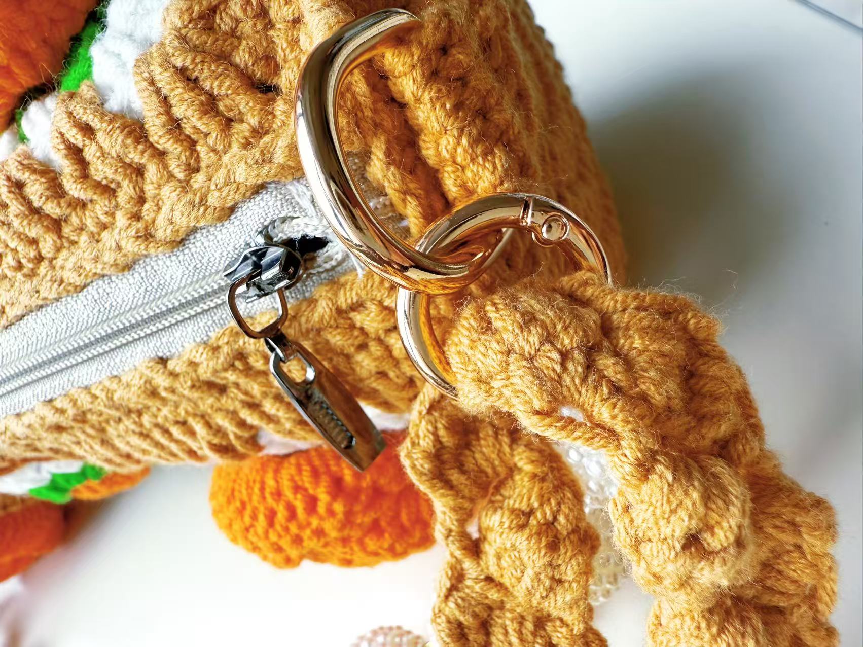 Handmade Crochet Bag, 2-Way Shoulder & Crossbody Purse, Artisan Woven Handbag, Stylish Knit Tote, Boho Chic Summer Bag, Gift, Knot Riot