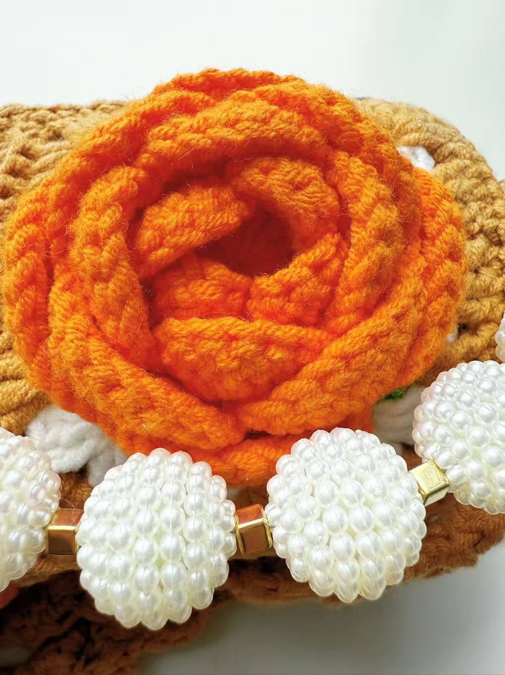 Handmade Crochet Bag, 2-Way Shoulder & Crossbody Purse, Artisan Woven Handbag, Stylish Knit Tote, Boho Chic Summer Bag, Gift, Knot Riot