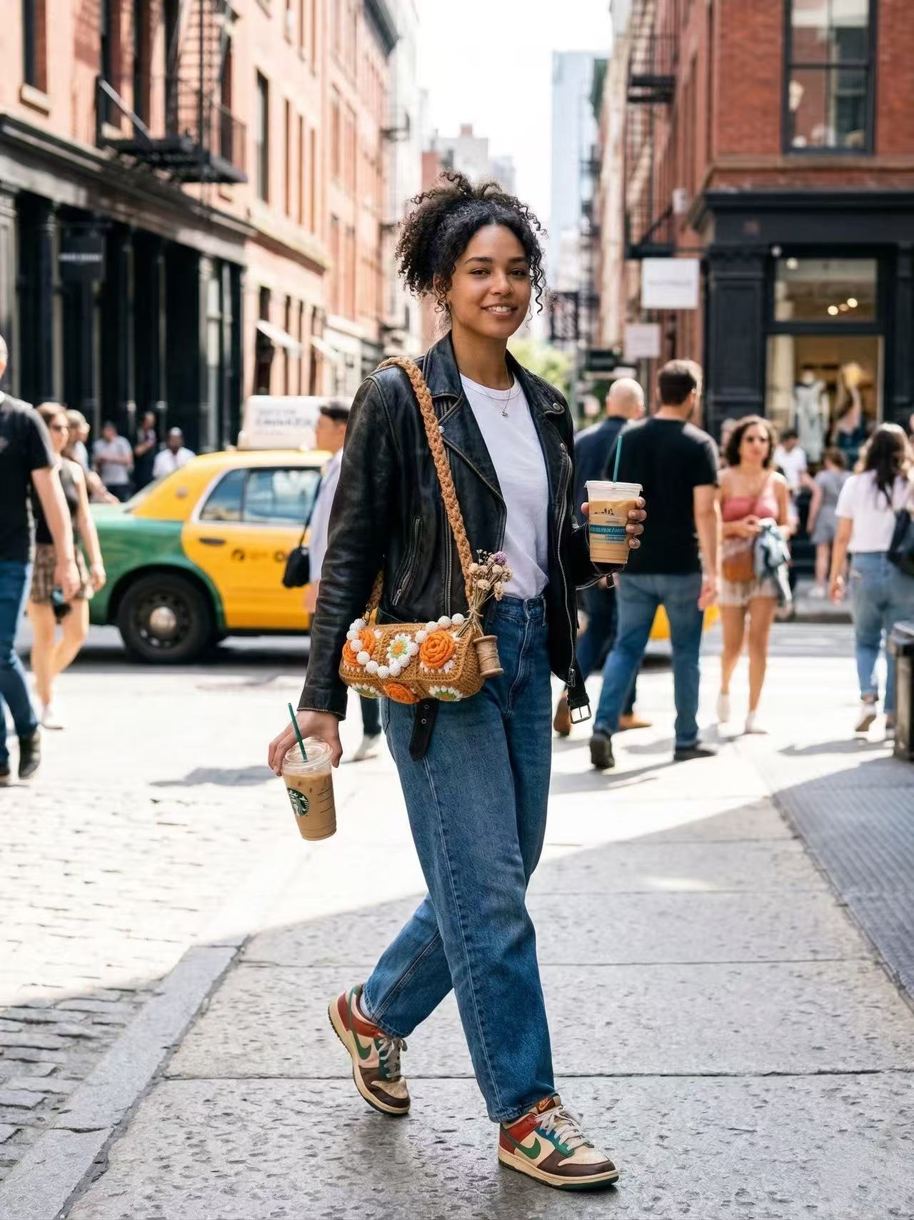 Handmade Crochet Bag, 2-Way Shoulder & Crossbody Purse, Artisan Woven Handbag, Stylish Knit Tote, Boho Chic Summer Bag, Gift, Knot Riot